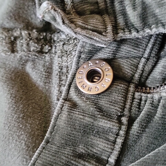 AG Adriano Goldschmied olive green corduroy skinny pants size 26R - Picture 4 of 15